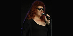 Live picture of Lisa performing at The Horsham Festival in 2016